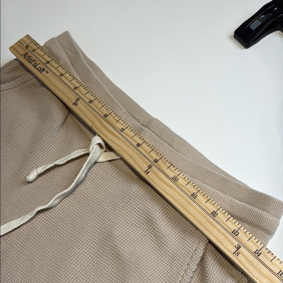 Province of Canada Cream Tan Joggers Waffle Knit Size XXS - Picture 6 of 9